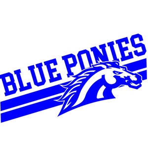 Blue Pony Logo#3