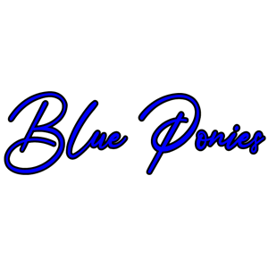 Blue Pony Logo#35