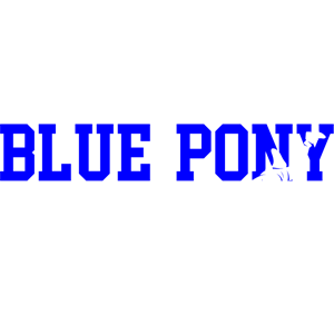 Blue Pony Logo#38