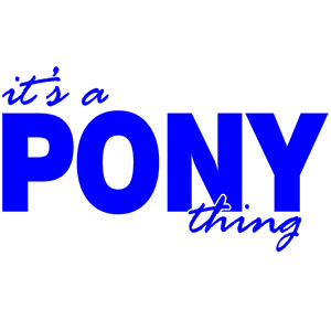 Blue Pony Logo#56
