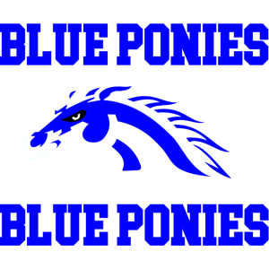 Blue Pony Logo#7